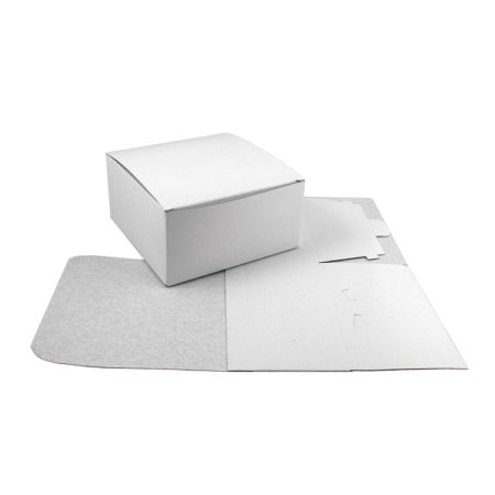 White Gift Boxes - 8x8x4
