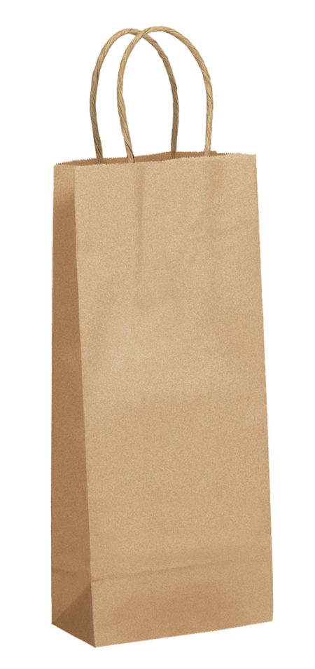 Recycled Tan Kraft Bag 5.5x3.25x13